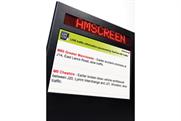 Amscreen: has partnered with TomTom to provide traffic news