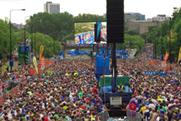 Adi's screens showed live footage from the events