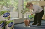 Velvet: Baby managing director ad