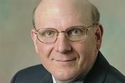 Steve Ballmer: chief executive of Microsoft