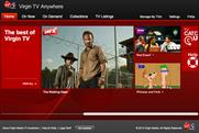 Virgin TV Anywhere: on demand service from Virgin Media