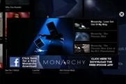 Takeover: Monarchy's Spotify homepage 
