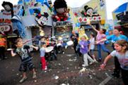 World's biggest custard pie fight marks Chessington's "Beanoland" closure