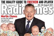 Radio Times: drops 4.9% year on year 
