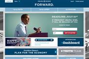 Barack Obama: campaign website
