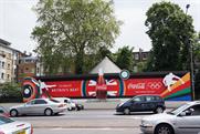 London 2012: work for sponsors such as Coca-Cola boosted outdoor revenues