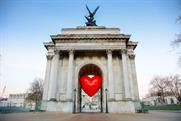 Anya Hindmarch covers London with giant red balloons