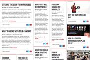 The website curates content about DSLR cameras from around the web