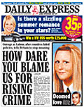 Daily Express: falling readership