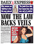 Express: falling 3.69%