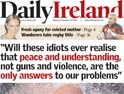 Daily Ireland: launching tomorrow morning