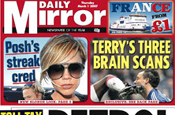 Daily Mirror: poor ad market