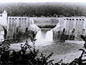 Dambusters: bomb-damaged German dam