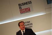 David Cameron spoke at the launch of IFB