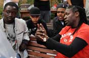 Gyamfi, Rahan, Williams and Robinson: film makers