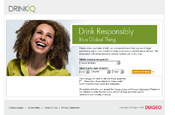 Diageo's DrinkIQ.com site: promoting responsible drinking