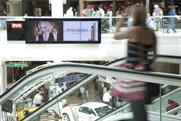 Gatwick Airport: new Eye screens feature L'Oreal's Yves Saint Laurent touche eclat brand