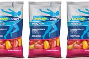 Lucozade Sport: introduces body fuel jelly babies