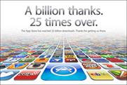 Apple: announces the 25-billionth app download