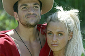 I'm a Celeb: Jordan and Peter Andre in the 2004 show