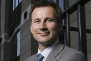 Jeremy Hunt: secretary of state for culture, media and sport