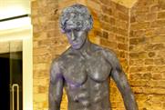 The Olympic ‘living statue’