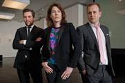 Grey: (l-r) Nils Leonard, Lucy Jameson and Chris Hirst