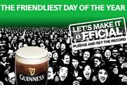 Guinness: sets sights on a World Record