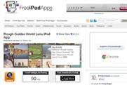 Free branded iPad apps: preferred to paid-for