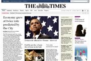The Times: online site suffers declining readership