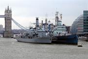HMS Belfast has opened a new cafe bar 