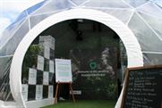 Sky Rainforest Rescue dome at this year's Hay Festival