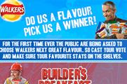 Walkers teams up with O2 for flavour vote by text