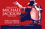 Michael Jackson...tour ad