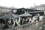 Losberger brings black back as London Fashion Week hits Somerset House: pics