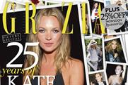 Grazia: celebrates Kate Moss's Silver Jubilee