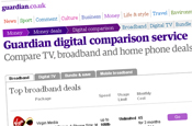 GNM: launches price comparison site