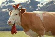 Kraft: Milka cow ad for the company's flagship chocolate brand