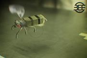 Google: mechanical bee film thanks advertisers