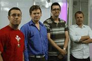 New GyroHSR creatives (left to right): Ross Garden, Russ Garn, Hywel Thomas and James Mountain