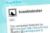 Tweetminster: launches commandments campaign