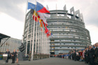 European Parliament: nipple ad causing storm