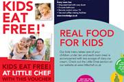 Little Chef ties up with brands for 'British days out' promo
