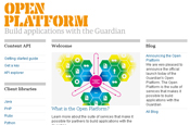 Open Platform: launched by the Guardian