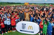 McDonald's in football push