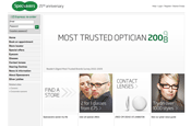 Specsavers website... online ad ban
