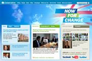 Tory website: all parties are expected to ramp up their digital marketing for the next election