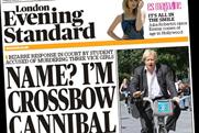 London Evening Standard: tops Guardian and The Times