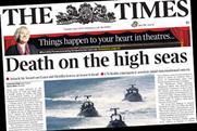 The Times: leads on Israeli attack