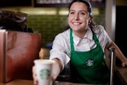 Starbucks: reported rise in sales of lattes and cappuccinos